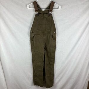 REI Co-op Kids Trailsmith Canvas Overall Green Size M